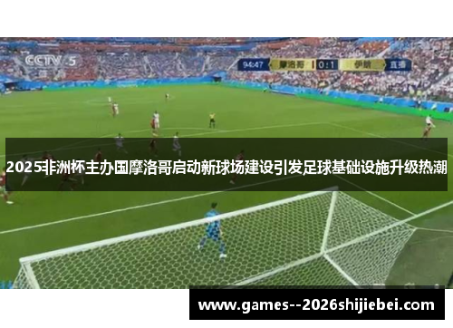 2025非洲杯主办国摩洛哥启动新球场建设引发足球基础设施升级热潮 2025非洲杯主办国摩洛哥启动新球场建设引发足球基础设施升级热潮
